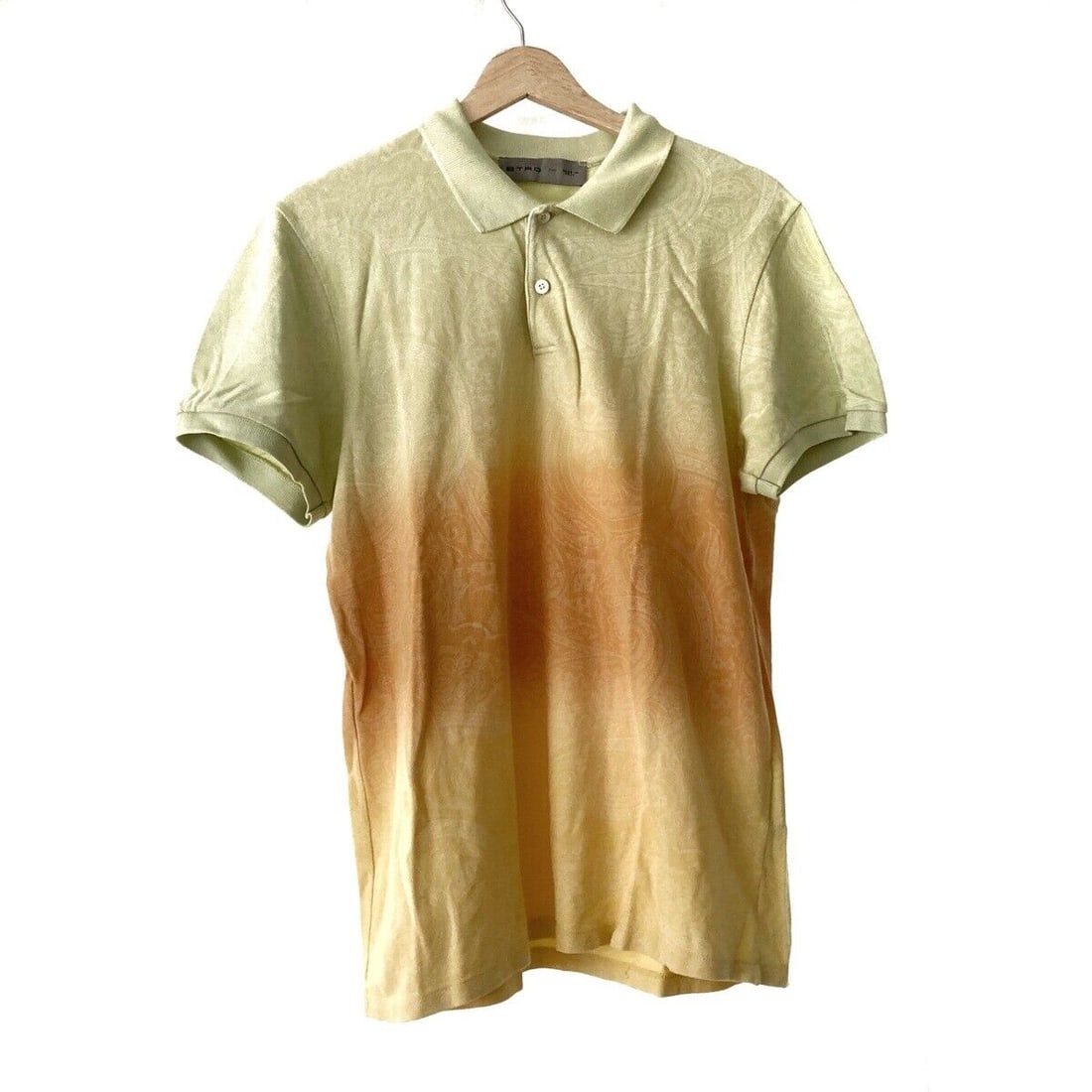 Auth ETRO - Yellow Green Dark: Auth ETRO - Yellow Green Dark yellow Yellow Polo Shirt Condition: Pre-owned Brand: ETRO Style: Polo Shirt Color: Yellow Green, Dark yellow, Yellow Material: Please see the photo of the quality tag