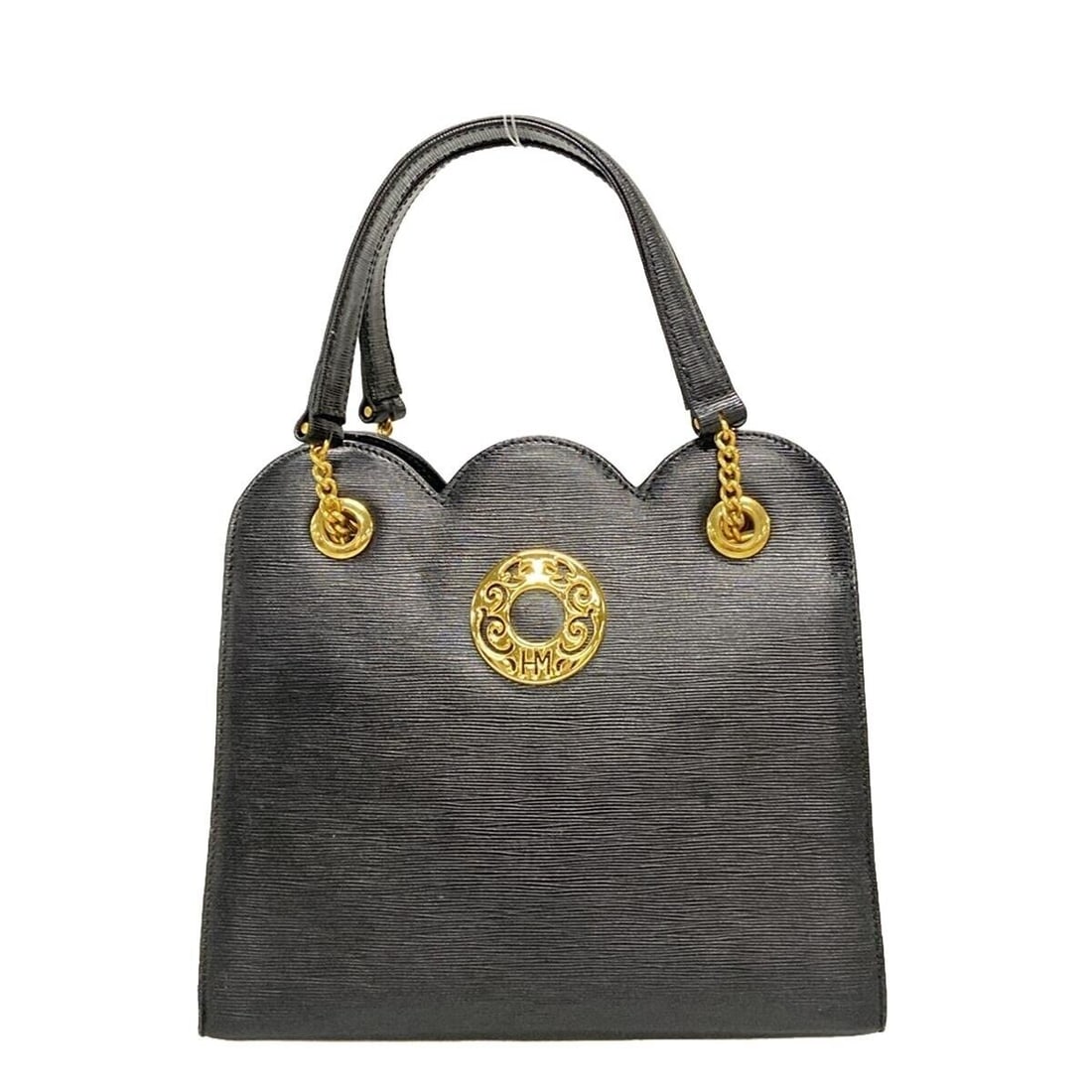 Auth HANAE MORI - Black Leather: Auth HANAE MORI - Black Leather Handbag Condition: Pre-owned Brand: HANAE MORI Style: Handbag Exterior Color: Black Exterior Material: Leather ConditionRank: 6 Department: Women