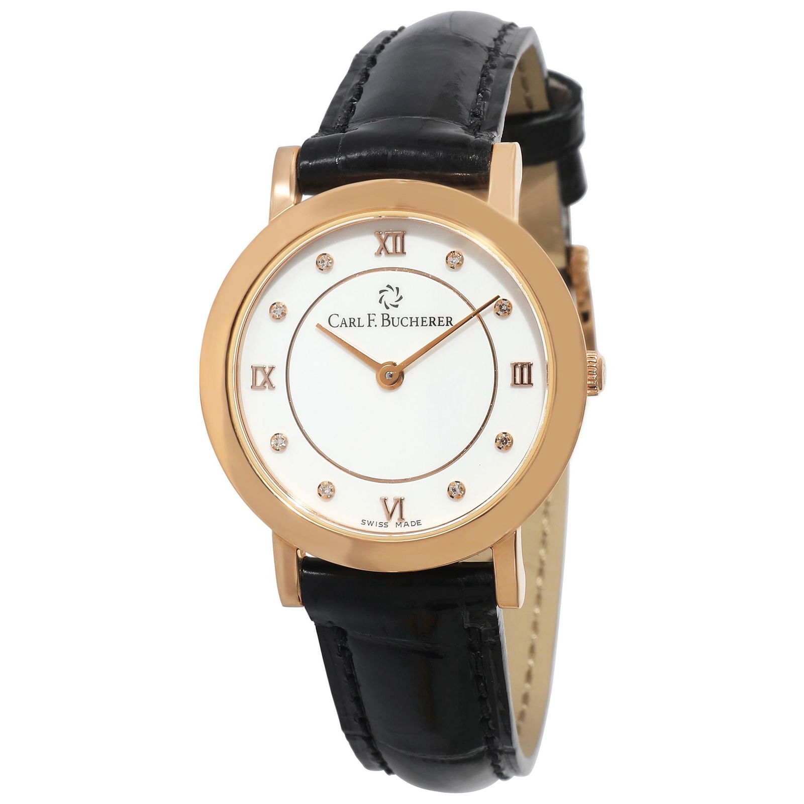 Carl F. Bucherer Adamavi 00.10308.03.25.01 Watch: Carl F. Bucherer Adamavi 00.10308.03.25.01 Watch in 18k Rose Gold Brand: Carl F. Bucherer Case Material: Rose Gold Period: 21st Century Date of Manufacture: 2015 Condition: New Polished.