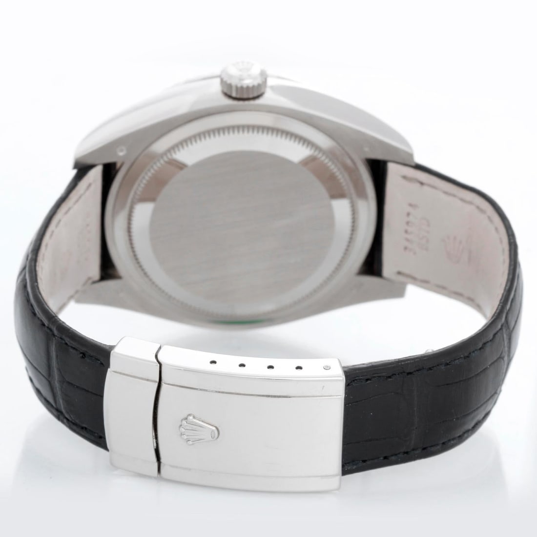 Rolex Sky-Dweller 18k White Gold Annual: Rolex Sky-Dweller 18k White Gold Annual Calendar GMT Watch 326139 Brand: Rolex Case Material: White Gold Strap Material: Leather Movement: Automatic Case Dimensions: Diameter: 1.66 in (42 mm) Plac