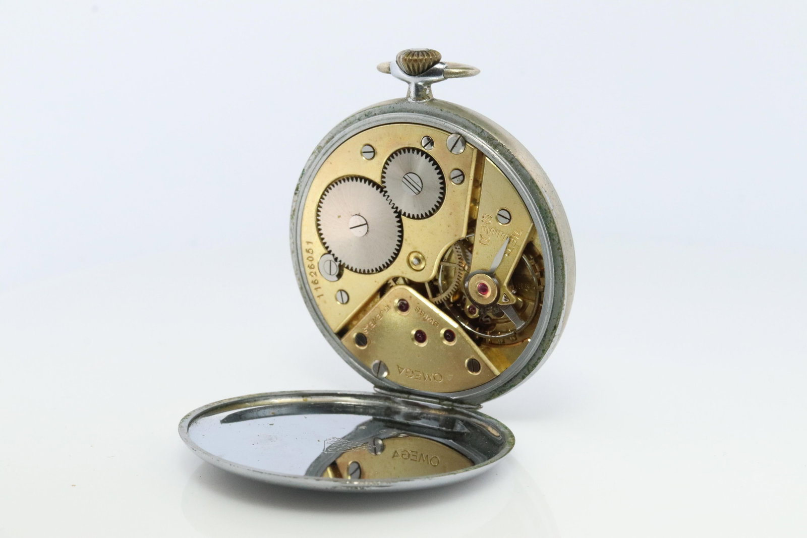 OMEGA Pocket Watch. Antique Omega Mechanical: OMEGA Pocket Watch. Antique Omega Mechanical Watch. 330.9 Brand: Omega Case Material: Stainless Steel Period: 1930-1939 Date of Manufacture: 1930 Condition: Good Antique Omega Pocket Wat