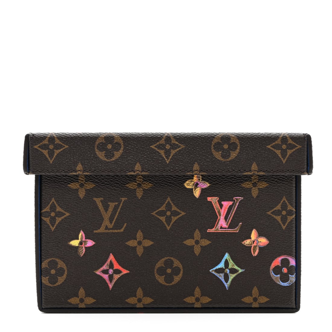 Louis Vuitton LOUIS VUITTON Monogram Color: Louis Vuitton LOUIS VUITTON Monogram Color Box Brand: LOUIS VUITTON Condition: Excellent Condition Details: Hardware: Faint scratch(es), , Dust bag Base length: 7.25 in Height: 5 in Width: 5.25 in