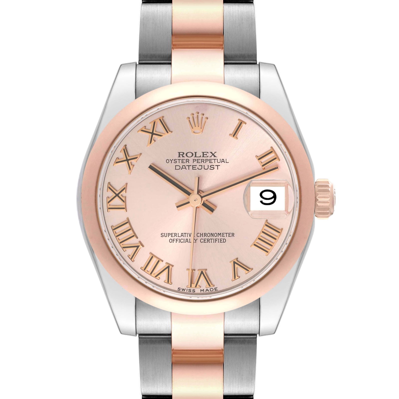 Rolex Datejust 31 Midsize Steel Rose: Rolex Datejust 31 Midsize Steel Rose Gold Ladies Watch 178241 SKU no: RBJ64508 Brand: Rolex Model Name: Rolex Datejust 31 Midsize Steel Rose Gold Ladies Watch 178241 Model Number: 178241 Serial Number