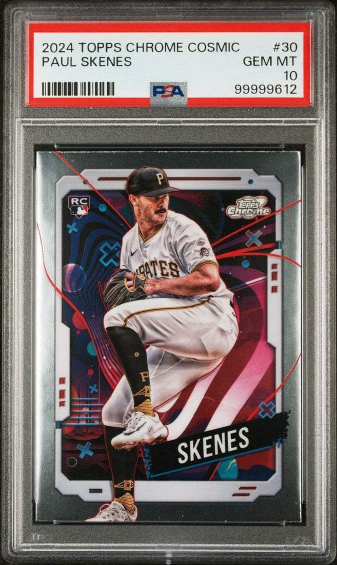 graded 2024 topps cosmic chrome paul skenes #30 rookie RC baseball card PSA 10: graded 2024 topps cosmic chrome paul skenes #30 rookie RC baseball card PSA 10 Graded 2024 Topps Cosmic Chrome Paul Skenes #30 Rookie RC Baseball Card PSA 10 SKU no: RBJ8224273858648 Guidelines for Bi