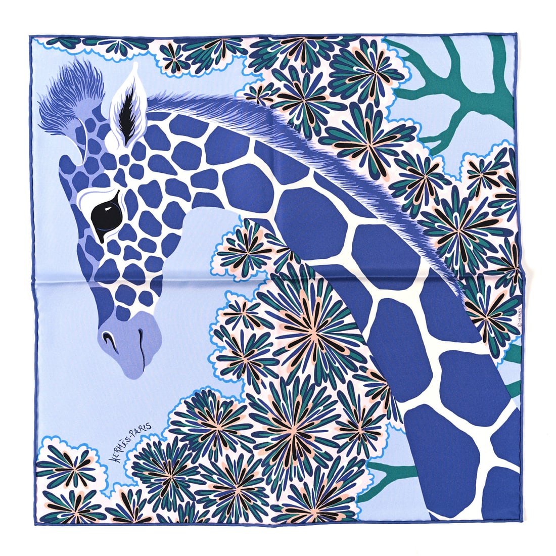 Hermes Silk The Three Graces Zoom: Hermes Silk The Three Graces Zoom Scarf 45 Bleu Ciel Encre Vert Brand: HERMES Condition: Giftable Condition Details: , Box Length: 16.5 in Height: 16.5 in SKU no: RBJ1531335 , Box <br