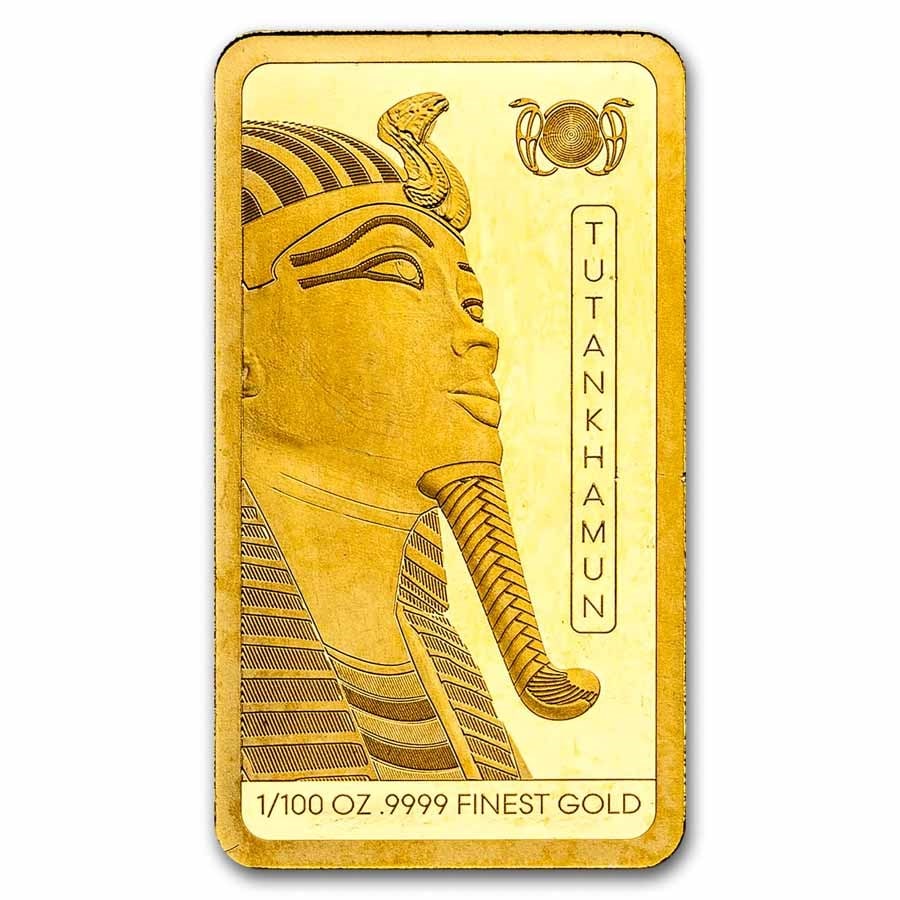 2025 Solomon Islands 1/100 oz Gold: 2025 Solomon Islands 1/100 oz Gold Ancient Egypt: Tutankhamun SKU no: RBJ307699 Year: 2025 Grade: Proof Grade Service: None Denomination: 10 Dollars Mint Mark: N/A - Not Available Metal C