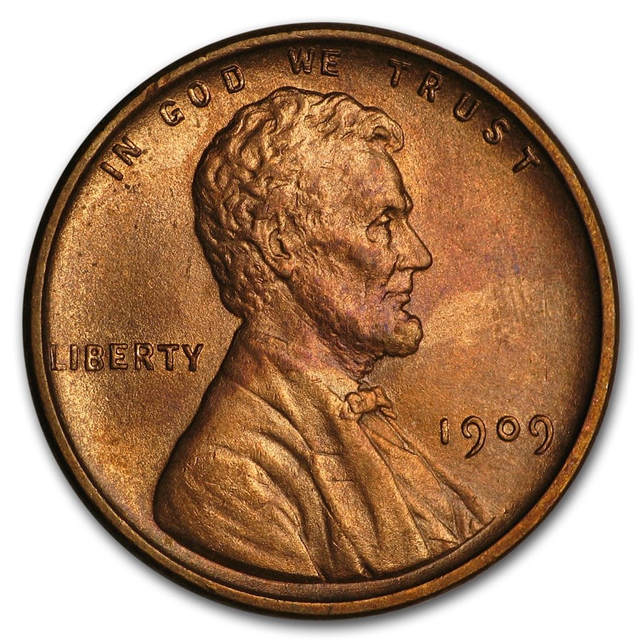1909 VDB Lincoln Cent BU (Red/Brown): 1909 VDB Lincoln Cent BU (Red/Brown) SKU no: RBJ175167 Year: 1909 Grade: Brilliant Unc Grade Service: None Denomination: 1 Cent Mint Mark: P - Philadelphia (Not Shown) Metal Content: 0 tr