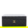 Chanel Lambskin Small Jewelry Box Black