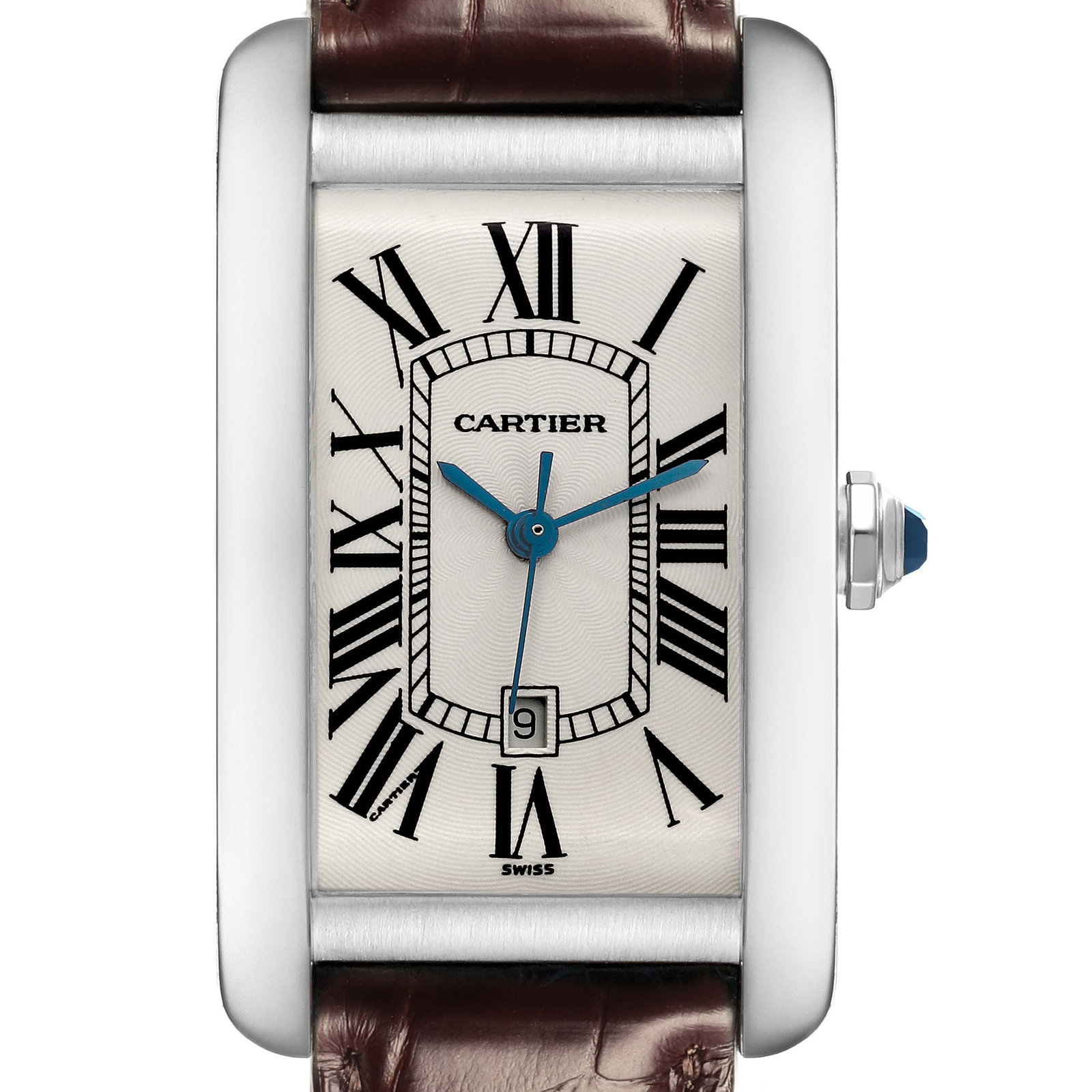 Cartier Tank Americaine Large White Gold: Cartier Tank Americaine Large White Gold Mens Watch W2603256 SKU no: RBJ65189 Brand: Cartier Model Name: Cartier Tank Americaine Large White Gold Mens Watch W2603256 Model Number: W2603256 Serial Numb
