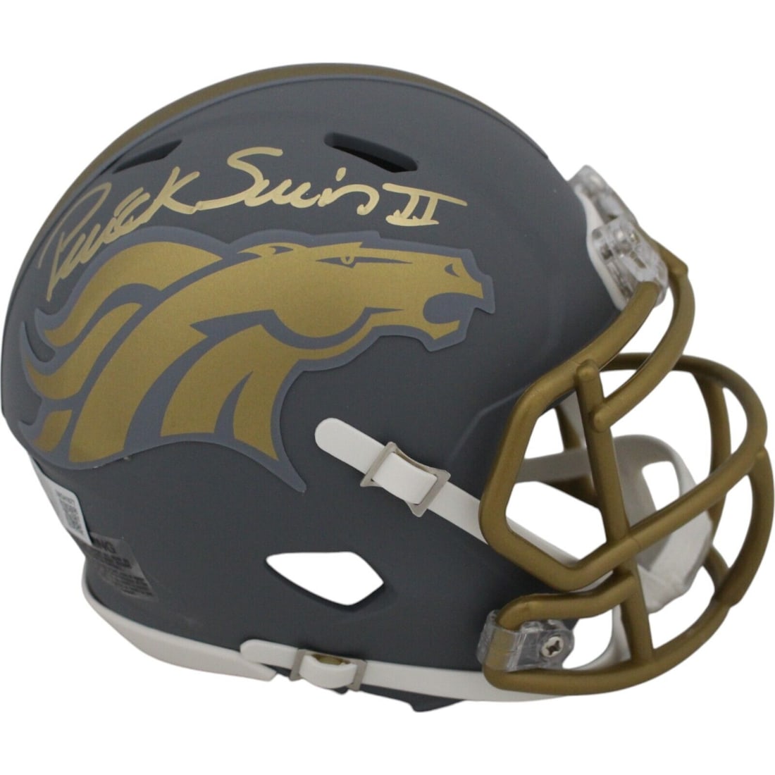 patrick surtain autographed denver broncos slate: patrick surtain autographed denver broncos slate mini helmet beckett 48633 Patrick Surtain Autographed Denver Broncos Slate Mini Helmet Beckett 48633 Guidelines for Bidding We recommend for all bidder