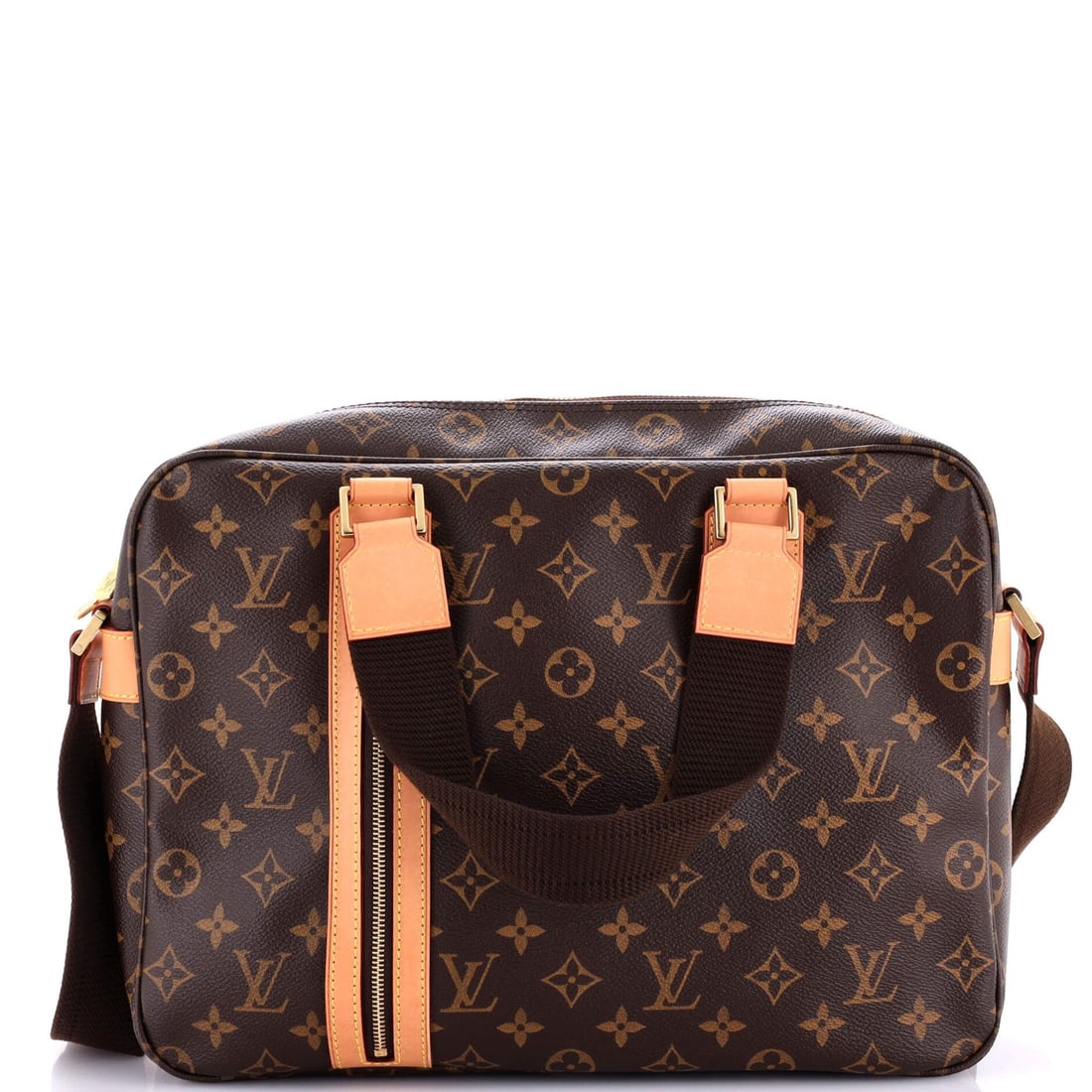Louis Vuitton Sac Bosphore Handbag Monogram Canvas: Louis Vuitton Sac Bosphore Handbag Monogram Canvas ,br> Exterior Color: Brown Interior Color: Brown Exterior Material: Canvas Coated Interior Material: Fabric Hardware Color: Gold Accessories: Dust ba