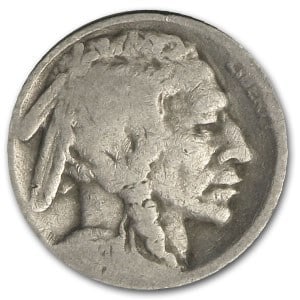 1920-S Buffalo Nickel AG: 1920-S Buffalo Nickel AG SKU no: RBJ6345 Year: 1920 Grade: Almost Good Grade Service: None Denomination: 5 Cents Mint Mark: S - San Francisco Metal Content: 0 troy oz Purity: N/A