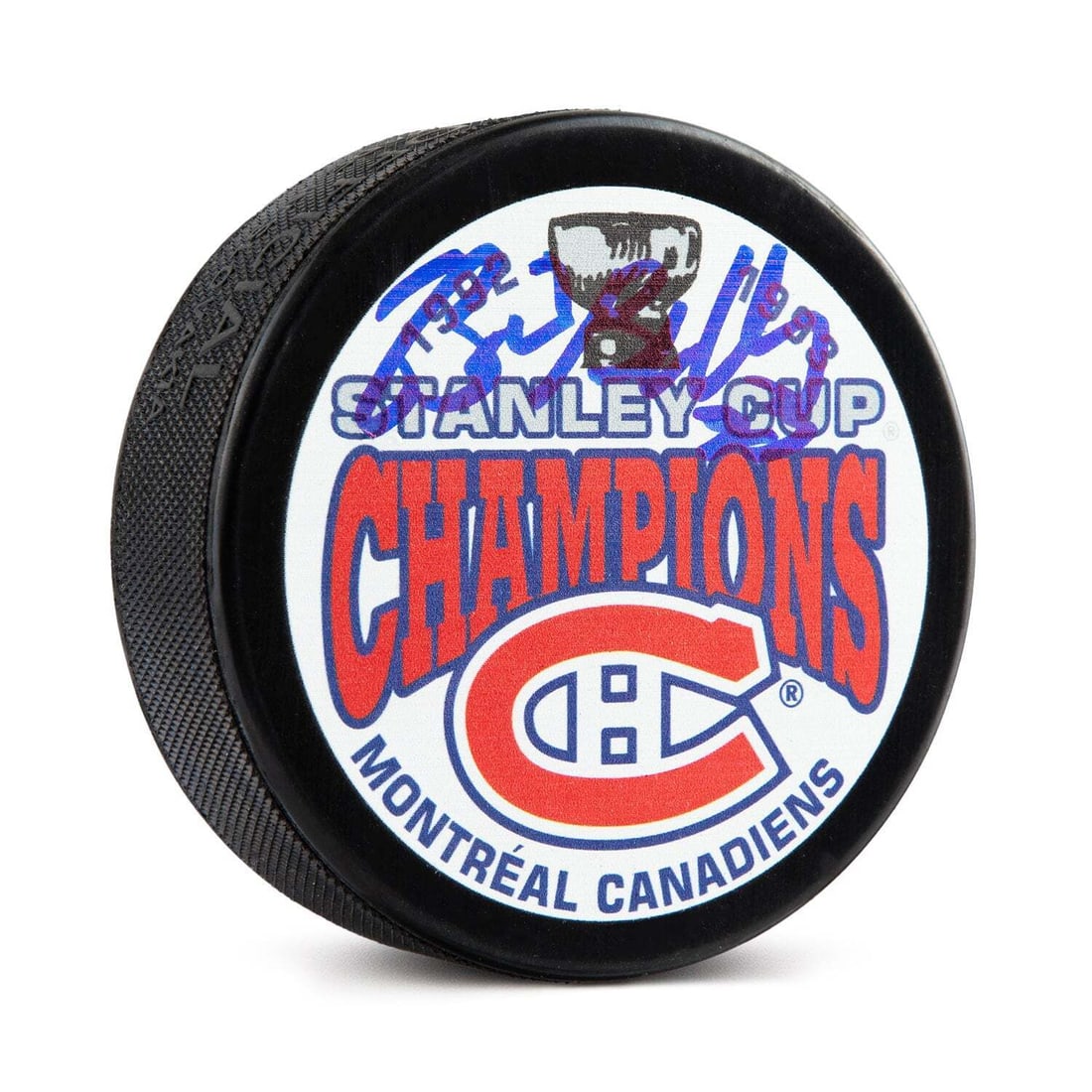 brian bellows signed montreal canadiens 1993: brian bellows signed montreal canadiens 1993 stanley cup puck Brian Bellows Signed Montreal Canadiens 1993 Stanley Cup Puck SKU no: RBJ8142740914264 Guidelines for Bidding We recommend for all bidders