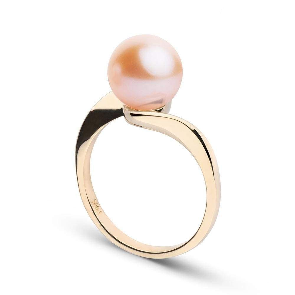 Gem Quality Pink Freshwater Pearl Serenity Solitaire Ring: Gem Quality Pink Freshwater Pearl Serenity Solitaire Ring 7 / 10.0-11.0mm / 14K Rose Gold Guidelines for Bidding We recommend for all bidders to review the LiveAuctioneers bidding FAQ to learn about t