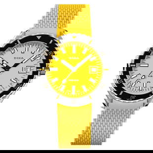 Doxa Sub 200 Divingstar 42mm Automatic: Doxa Sub 200 Divingstar 42mm Automatic Mens Watch 799.10.361.31 Unveiled at Baselworld 2019, this 3-hand divers watch has a case made of highest-quality 316L stainless steel. At a diameter of 42 mm, t