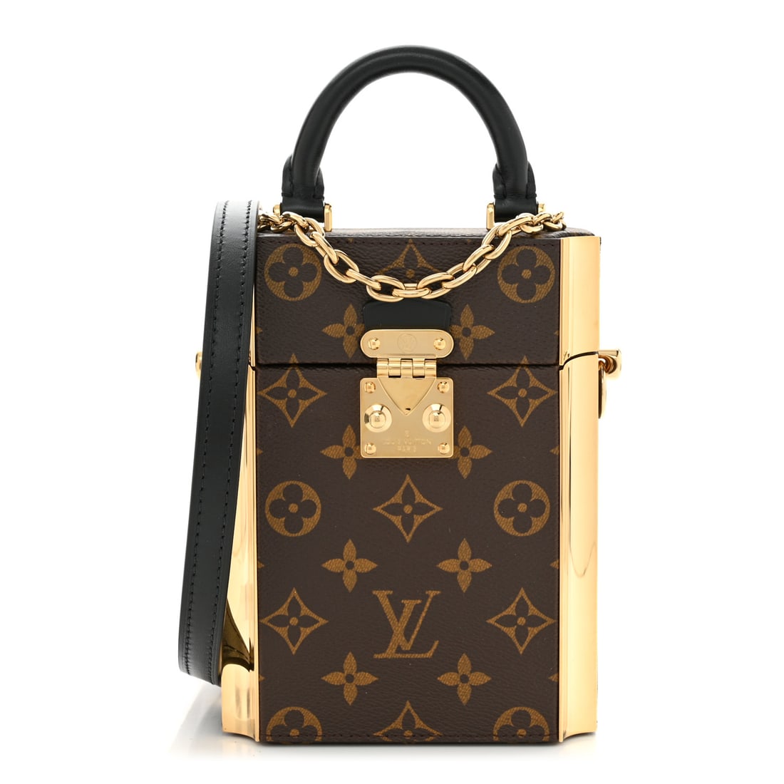 Louis Vuitton Clutch Box Bag Monogram Canvas Louis Vuitton Clutch Box Bag Monogram Canvas