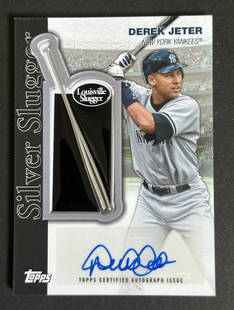 Derek Jeter 2022 Topps Signed Silver: Derek Jeter 2022 Topps Signed Silver Slugger Patch Mint Auto 7/10 Yankees Hof Derek Jeter 2022 Topps Signed Silver Slugger Patch Mint Auto 7/10 Yankees Hof SKU no: RBJ7359935905880 Guidelines for Bidd