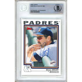 bruce bochy san diego padres signed (1 of 6)
