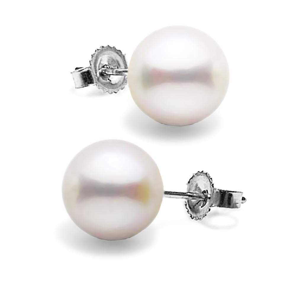 White Pearl Earrings, 8.0-8.5mm: White Pearl Earrings, 8.0-8.5mm 14K White Gold Guidelines for Bidding We recommend for all bidders to review the LiveAuctioneers bidding FAQ to learn about the auction and bidding process. Product Aut