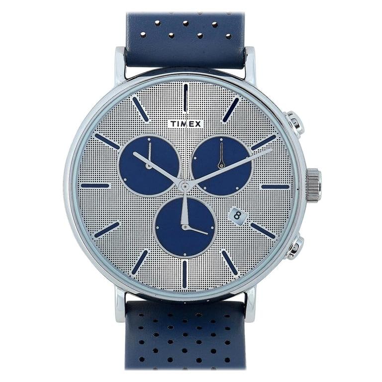 Timex Fairfield Supernova Chronograph Watch TW2R97700: Timex Fairfield Supernova Chronograph Watch TW2R97700 The Timex Fairfield Supernova Chronograph 41 mm, reference number TW2R97700, is a member of the exceptional aFairfielda collection. The watch boas