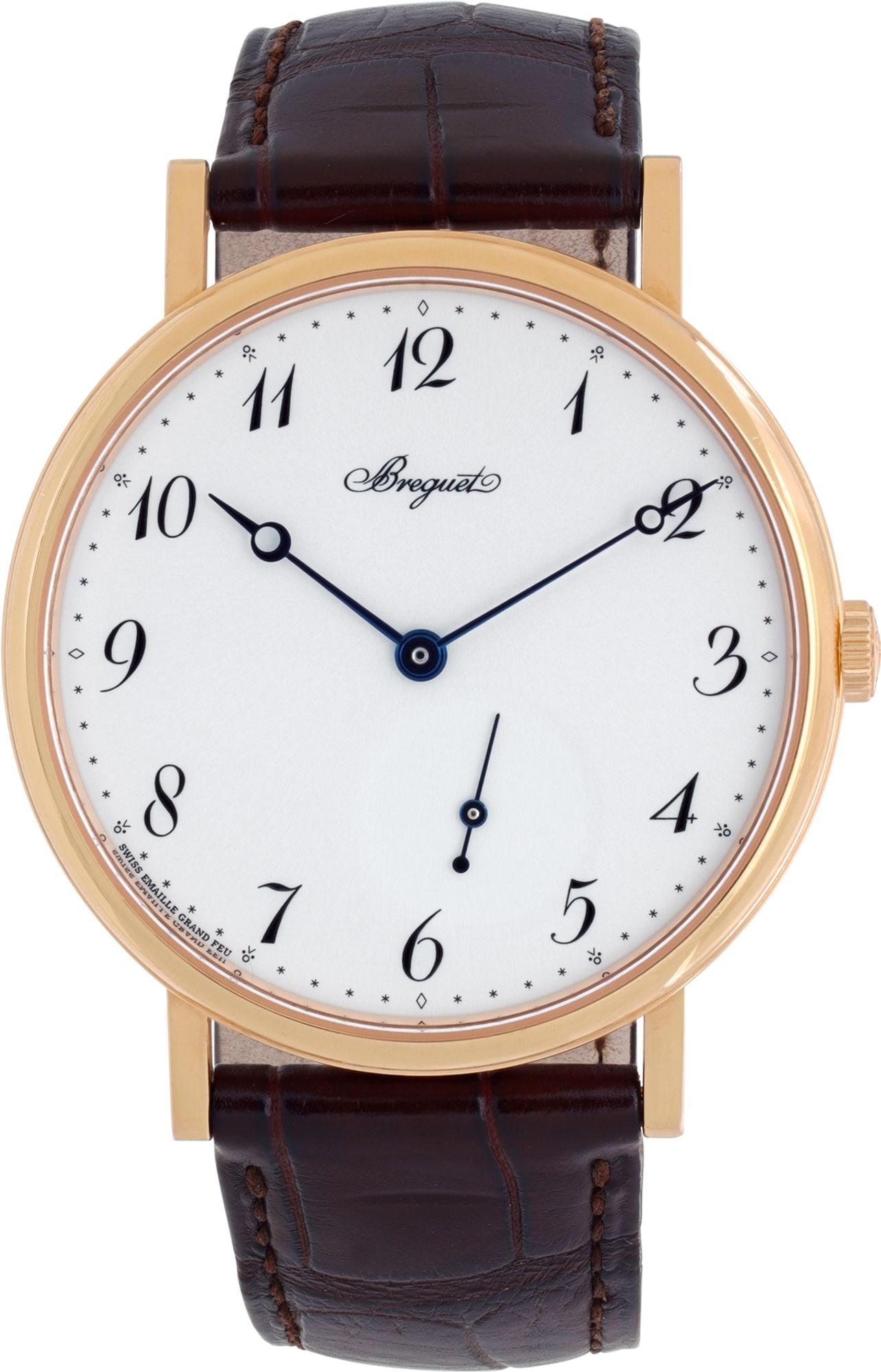 Breguet Classique 7147 18k White dial: Breguet Classique 7147 18k White dial 41mm Automatic watch Brand: Breguet Model: Classique Model No: 7147BB/29/9WU Case Size: 41mm SKU no: RBJ22****** Features: Subseconds Movement: Autom