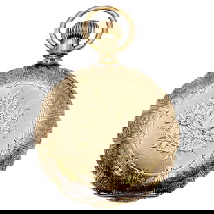Vintage Waltham 14 Karat Yellow Gold: Vintage Waltham 14 Karat Yellow Gold Pocket Watch Circa 1888 Floral Engraving Brand: American Waltham Watch Co. Case Material: Gold, 14k Gold, Yellow Gold Weight: 137 g Case Shape: Round Case Dimensio