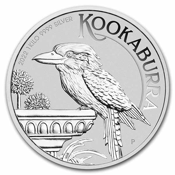 2022 Australia 1 kilo Silver Kookaburra: 2022 Australia 1 kilo Silver Kookaburra BU SKU no: RBJ255544 Year: 2022 Grade: None Grade Service: None Denomination: 30 Dollars Mint Mark: P - Perth Metal Content: 32.15 troy oz