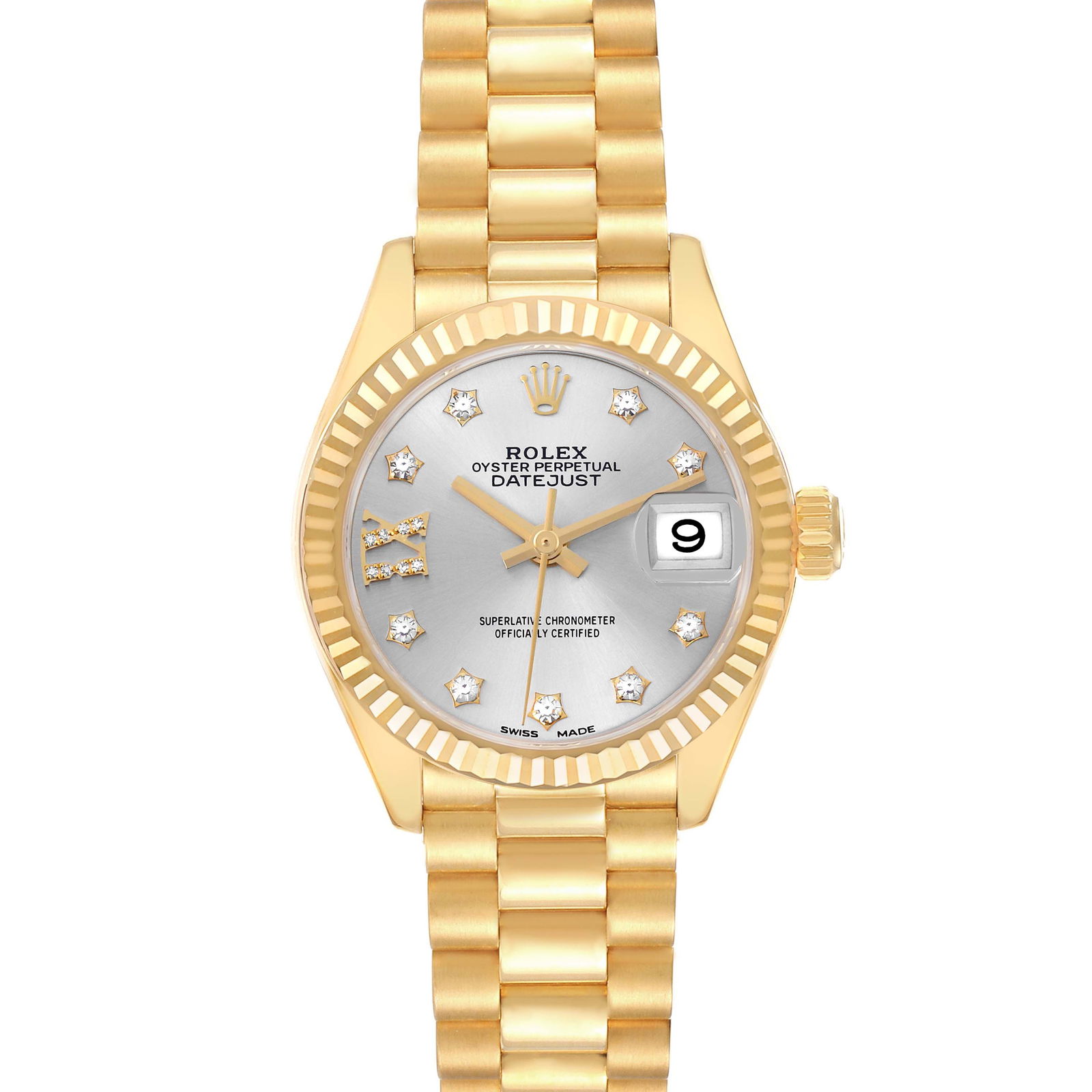 Rolex President Datejust Yellow Gold Champagne: Rolex President Datejust Yellow Gold Champagne Dial Ladies Watch SKU no: RBJ68679 Brand: Rolex Model Name: Rolex President Datejust Yellow Gold Champagne Dial Ladies Watch 279178 Model Number: 279178