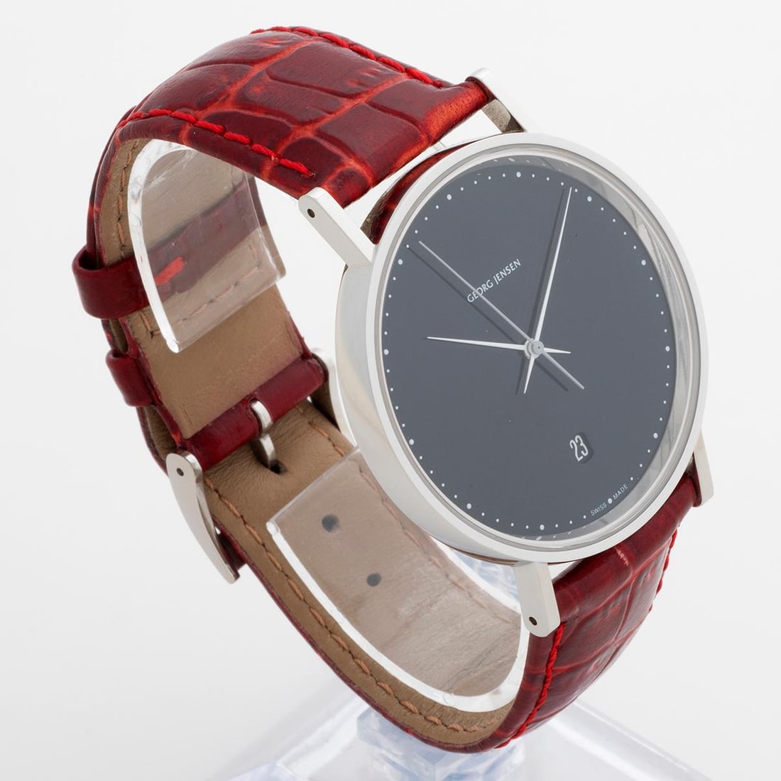 Georg Jensen designed by Henning Koppel: Georg Jensen designed by Henning Koppel Ref 318, Large Size, Quartz, Year c2015 Creator: Georg Jensen Period: 2010- Date of Manufacture: 2015 Condition: Excellent See Item Description. Guidelin