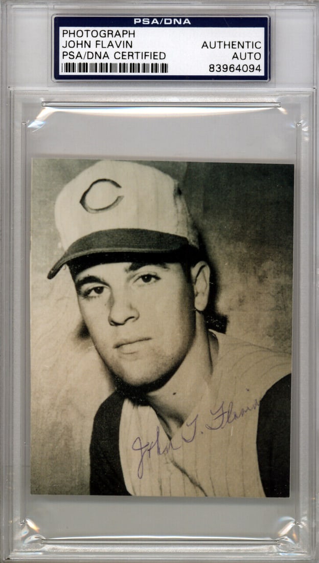 john flavin autographed signed 3.5x4 photo: john flavin autographed signed 3.5x4 photo chicago cubs PSA/DNA #83964094 John Flavin Autographed Signed 3.5x4 Photo Chicago Cubs PSA/DNA #83964094 SKU no: RBJ7277214335064 Guidelines for Bidding We r
