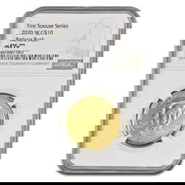 2020-W 1/2 oz Gold Barbara Bush