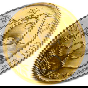 1985 China 1 oz Gold Panda: 1985 China 1 oz Gold Panda BU (Sealed) SKU no: RBJ8961 Year: 1985 Grade: Brilliant Unc Grade Service: None Denomination: 100 Yuan Mint Mark: Not Shown Metal Content: 1 troy oz Pu