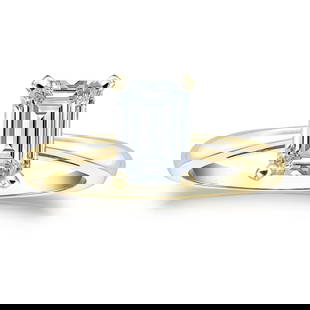 Natural 1.00 CTW Diamond Solitaire Ring 18K Yellow Gold: Natural 1.00 CTW Diamond Solitaire Ring 18K Yellow Gold Item No: REM100-BB32 Metal: 18K Yellow Gold Setting: 4-Prong Origin: Handcrafted in the USA DIAMOND INFORMATION Number of Diamonds: