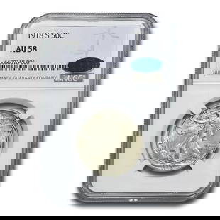 1918-S Walking Liberty Half Dollar AU-58: 1918-S Walking Liberty Half Dollar AU-58 NGC CAC SKU no: RBJ312879 Year: 1918 Grade: Almost Unc - 58 Grade Service: NGC Denomination: 50 Cents Mint Mark: S - San Francisco Metal