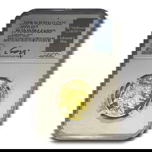 2008-W 1/2 oz Proof Gold Buffalo: 2008-W 1/2 oz Proof Gold Buffalo PF-70 NGC (Moy) SKU no: RBJ311323 Year: 2008 Grade: Proof - 70 UCAM Grade Service: NGC Denomination: 25 Dollars Mint Mark: W - West Point Metal Content: 0