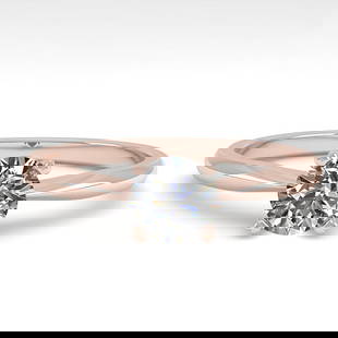 0.50 ctw VS/SI Diamond Engagment Designer Ring 14k Rose Gold: 0.50 ctw VS/SI Diamond Engagment Designer Ring 14k Rose Gold Item: Diamond Wedding RingTotal Gem weight: 0.5 carats Metal: Solid 14k Rose Gold Gold Product Weight: Approx. 1.8 grams Jewelry