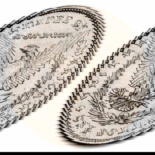 1878 Morgan Dollar 7 TF Rev: 1878 Morgan Dollar 7 TF Rev of 79 MS-62 PCGS SKU no: RBJ87214 Year: 1878 Grade Service: PCGS Denomination: $1.00 Metal Content: 0.7734 troy oz Purity: .900 Thickness: 3.1 mm 