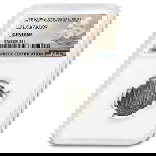 Spanish Colonial Silver Real Chas. III: Spanish Colonial Silver Real Chas. III Genuine NGC (El Cazador) SKU no: RBJ207756 Year: 1783 Grade: Genuine Grade Service: NGC Denomination: 1 Real Mint Mark: Mo - Mexico City Metal Conte