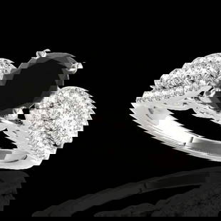1.7 ctw Certified VS Black Diamond Solitaire Ring 10k White Gold: 1.7 ctw Certified VS Black Diamond Solitaire Ring 10k White Gold Item: Diamond Wedding RingTotal Gem weight: 1.7 carats Metal: Solid 10k White Gold Gold Product Weight: Approx. 5.8 grams 