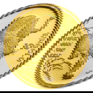 1986 Singapore 1/10 oz Proof Gold: 1986 Singapore 1/10 oz Proof Gold 10 Singold Tiger SKU no: RBJ14463 Year: 1986 Grade: Proof Grade Service: None Denomination: 10 Singold Mint Mark: Not Shown Metal Content: 0.1 troy oz <b