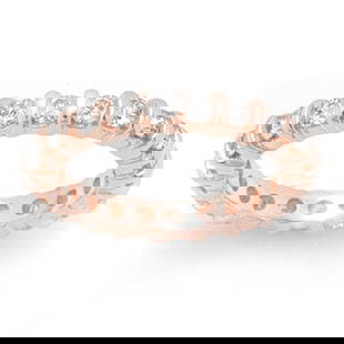 1.25 ctw Certified VS/SI Diamond Ring 14k Rose Gold: 1.25 ctw Certified VS/SI Diamond Ring 14k Rose Gold Item: Diamond RingTotal Gem weight: 1.25 carats Metal: Solid 14k Rose Gold Gold Product Weight: Approx. 4.7 grams Jewelry Note: Ring Size is