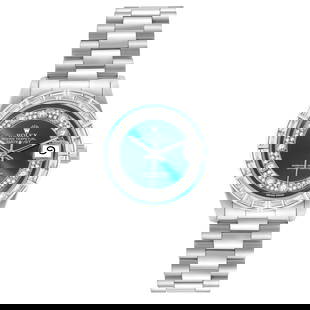 Rolex President Platinum Myriad Diamond Ladies: Rolex President Platinum Myriad Diamond Ladies Watch 68266 Box Papers SKU no: RBJ63084 Brand: Rolex Model Name: Rolex President Platinum Myriad Diamond Ladies Watch 68266 Box Papers Model Number: 6826