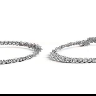 7 ctw Diamond Designer Bracelet 18K White Gold: 7 ctw Diamond Designer Bracelet 18K White Gold Item: Diamond BraceletTotal Gem weight: 7 carats Metal: Solid 18K White Gold Gold Product Weight: Approx. 12.2 grams Jewelry Note: Bracelet Size