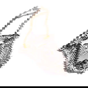 Platinum Art Deco Pendant, Watch, and: Platinum Art Deco Pendant, Watch, and Brooch with 6.50 TCW Mixed Cut Diamonds Case Material: Platinum Stone: Diamond Stone Cut: Mixed Cut Weight: 6.5 ct Style: Art Deco Period: