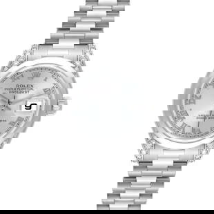 Rolex Datejust President Platinum Silver Diamond: Rolex Datejust President Platinum Silver Diamond Ladies Watch 179296 SKU no: RBJ64584 Brand: Rolex Model Name: Rolex Datejust President Platinum Silver Diamond Ladies Watch 179296 Model Number: 179296
