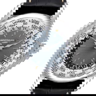 Patek Philippe World Time Complications Platinum: Patek Philippe World Time Complications Platinum Mens Watch 5110 SKU no: RBJ42361 Brand: Patek Philippe Model Name: Patek Philippe World Time Complications Platinum Mens Watch 5110 Model Number: 5110P