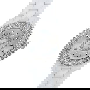 Christian Dior VIII Hi Tech Ceramic: Christian Dior VIII Hi Tech Ceramic MOP Dial Quartz Ladies Watch CD1221E4C001 Creator: Christian Dior Strap Material: Ceramic Case Shape: Round Place of Origin: Switzerland Period: