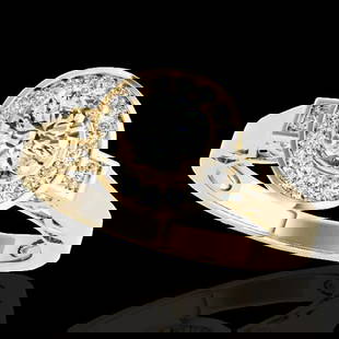 1.5 ctw Certified Diamond Solitaire Halo Ring 10k Yellow Gold: 1.5 ctw Certified Diamond Solitaire Halo Ring 10k Yellow Gold Item: Diamond Wedding RingTotal Gem weight: 1.5 carats Metal: Solid 10k Yellow Gold Gold Product Weight: Approx. 4.6 grams Jewelry
