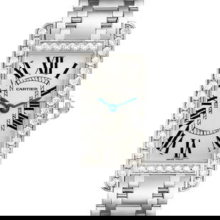 Cartier Tank Americaine White Gold Diamond: Cartier Tank Americaine White Gold Diamond Ladies Watch WB7073L1 SKU no: RBJ64053 Brand: Cartier Model Name: Cartier Tank Americaine White Gold Diamond Ladies Watch WB7073L1 Model Number: WB7073L1 Ser
