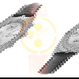 Breitling Chronomat 81950 Stainless Steel Silver: Breitling Chronomat 81950 Stainless Steel Silver dial 38mm Automatic watch Brand: Breitling Model: Chronomat Model No: 81950 Case Size: 38mm Age: 1974 Features: Date, Chronograph Movement